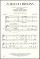 Jubliate Deo SATB choral sheet music cover